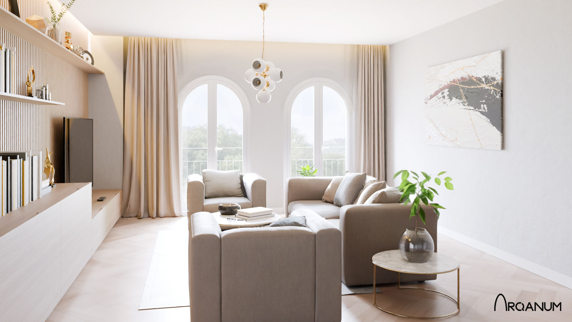 Apartment in Santa Ponsa, living room